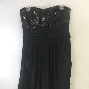 Stitch 2 black sequin dress